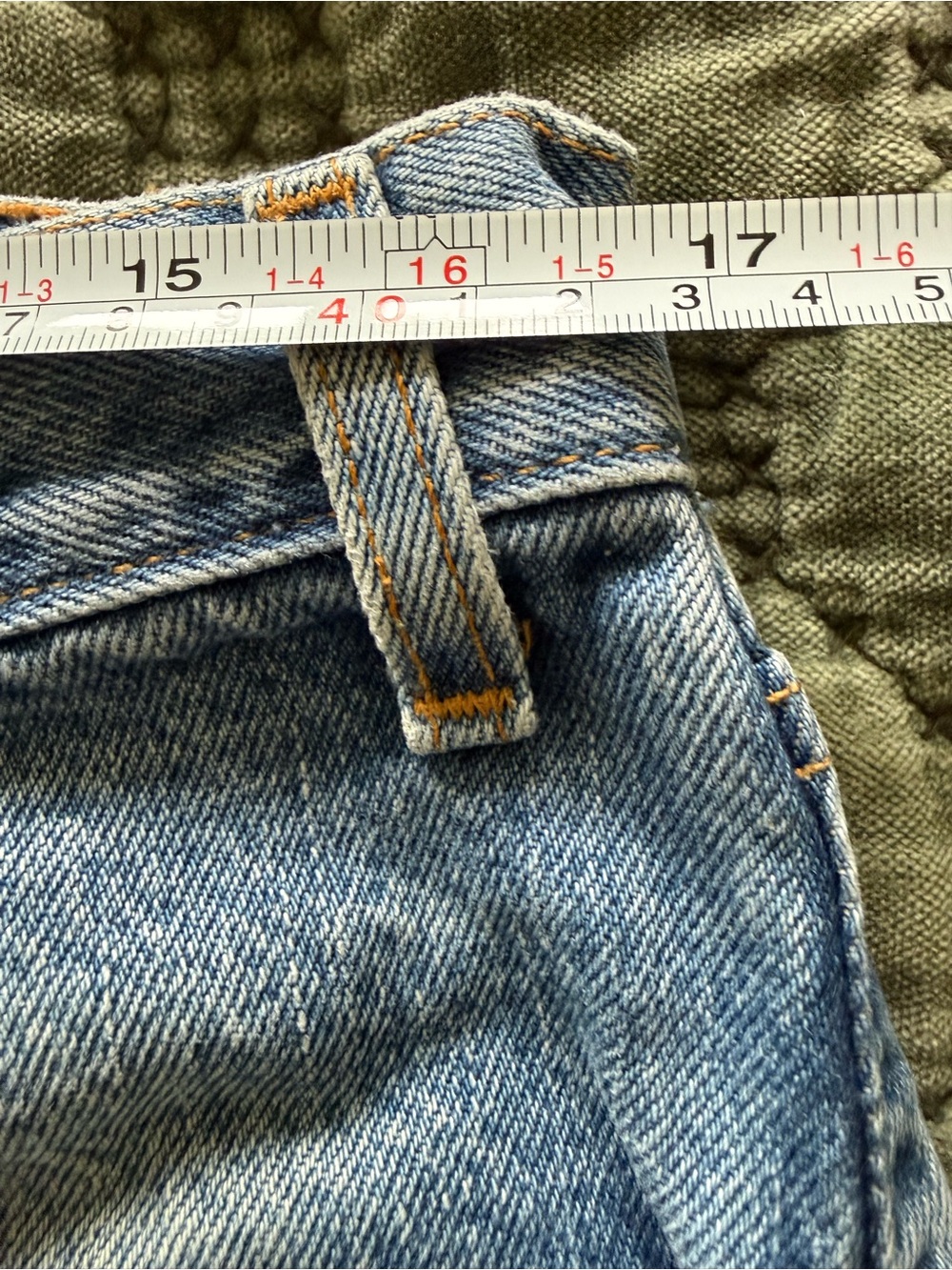 🔥 Vintage Levi’s 505 Jeans USA 34x30 Regular Fit Straight Leg 100% Cotton Denim - Picture 7 of 14